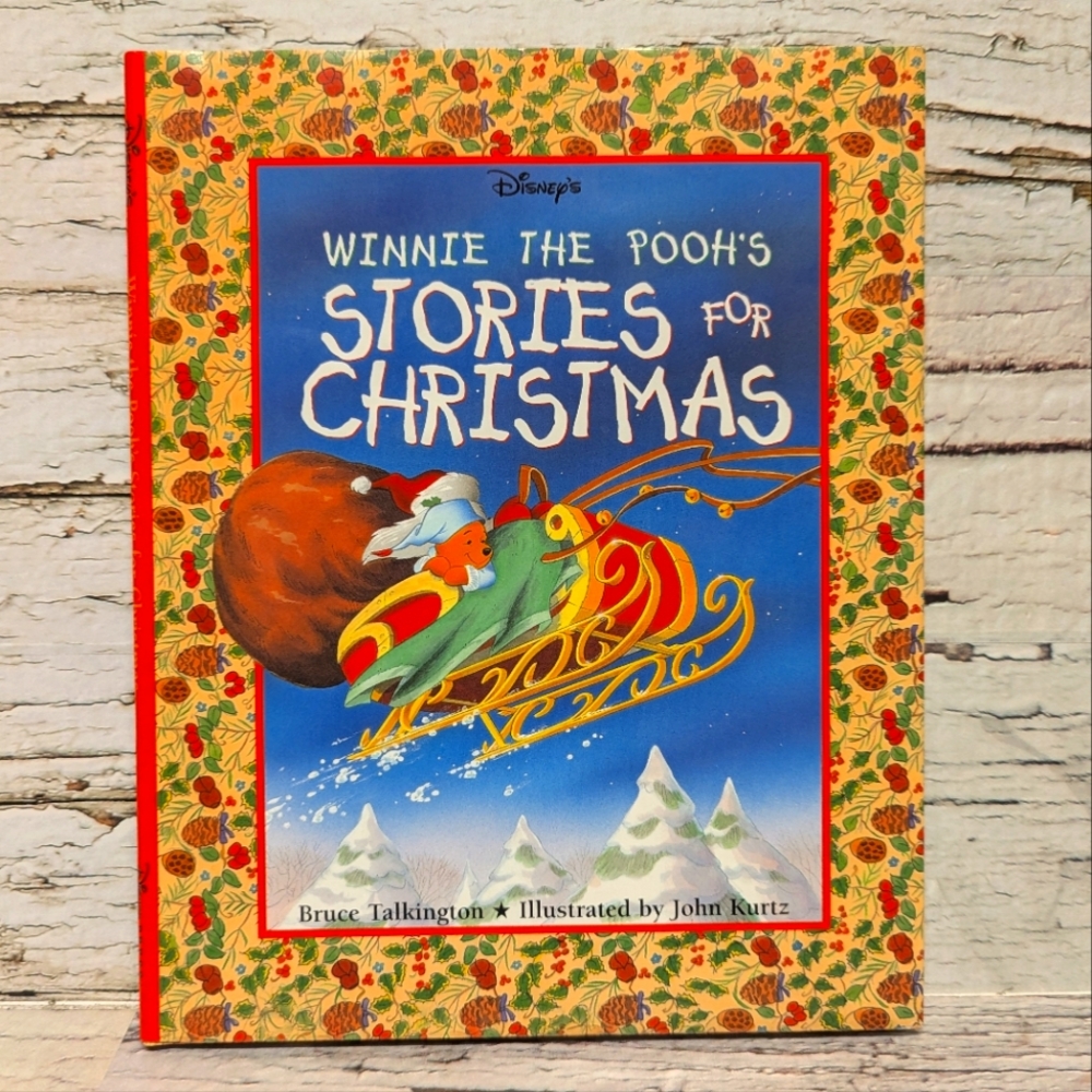 Disney's Winnie the Pooh's Stories for Christmas Hardcover by Bruce Talkington